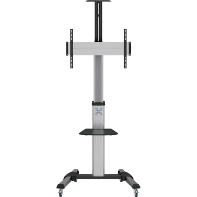 Cтойка для Т или монитора UNITEKI ST007RDLIFT PRO LINE, диагональ 37-85 дюймов, с функцией подъема через механический лифт, цвет серый 30007