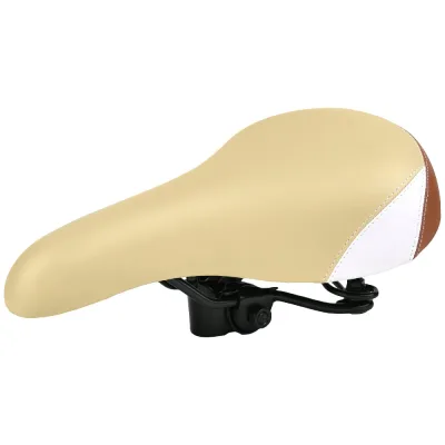 Седло JOY KIE DS-2416 MTB 270х180 мм, 620 гр, бежево-коричневое H000017449