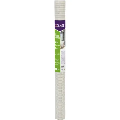Сетка стеклотканевая штукатурная X-Glass Pro 5x5 мм, 1x20 м, 60 гр/кв.м 280034