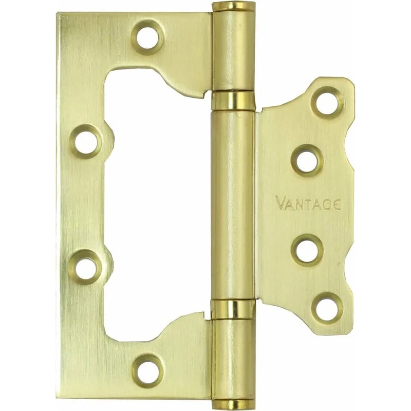 Петля без врезки Вантаж мат. золото, 2 шт. 2BB-SB