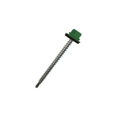 Саморез кровельный ООО ПКФ Сварком 4,8x70 RAL 6002 (зел.листва) (уп/50шт.) k00000262