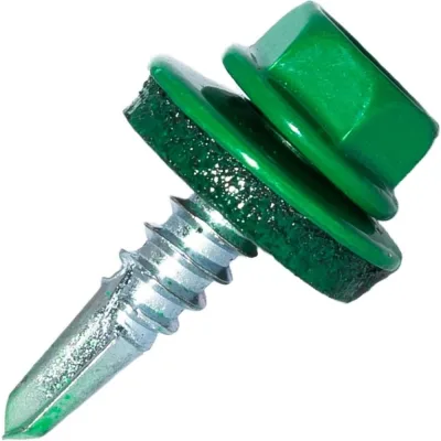 Саморез кровельный по дереву HARDWEX ТМ HWX2-W-P5-4.8x19 мм, св.№1, RUSPERT, RAL 6029, 250 5190024093142