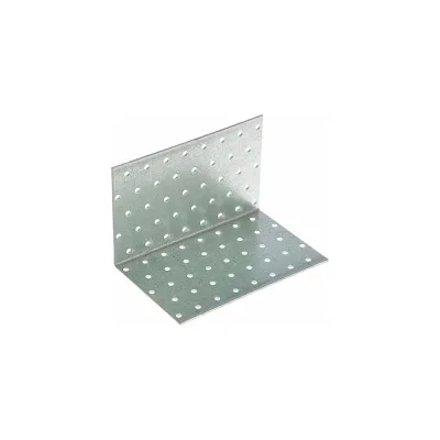 Крепёжный равносторонний уголок КРЕП-КОМП KUR 80x80x200x2 мм, 10 шт. кур80200п