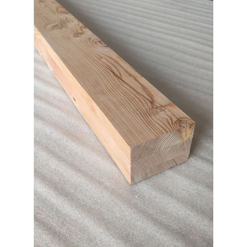 Брус MW 1 шт., 80x105x2900, лиственница, клееный Рустик сорт В-С конструкционный ЛБК801052900-Рустик-ВС-К