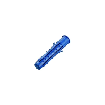 Дюбель четырехраспорный Tech-Krep универсальный, Чапай, 8x40, шипы+усы (полипропилен), 1000 шт. - пакет 155382