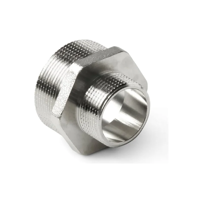 Латунный ниппель PRO AQUA НР резьбовой переходной 1/2x3/8 06-M15-M10x