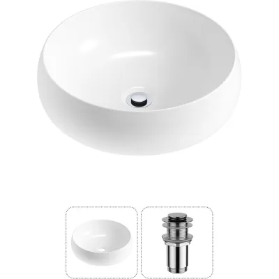 ΠΠΎΠΌΠΏΠ»Π΅ΠΊΡ Wellsee 2 Π² 1 Lavinia Boho Bathroom Sink Π½Π°ΠΊΠ»Π°Π΄Π½Π°Ρ ΡΠ°ΠΊΠΎΠ²ΠΈΠ½Π° 36x36 ΡΠΌ 20215031R