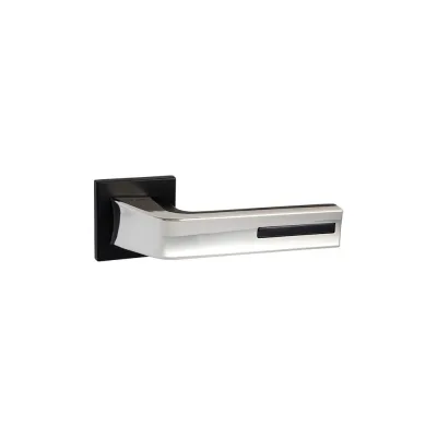 Дверные ручки S-Locked "ESOTERIC" A-804 BL/BL/CP 122755