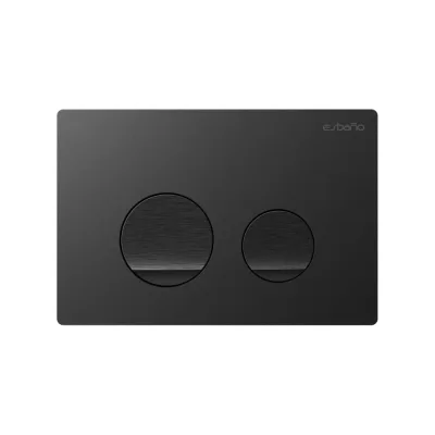 Клавиша для инсталляции Esbano SLIM-37MB матовый черный ESINSLM37MB
