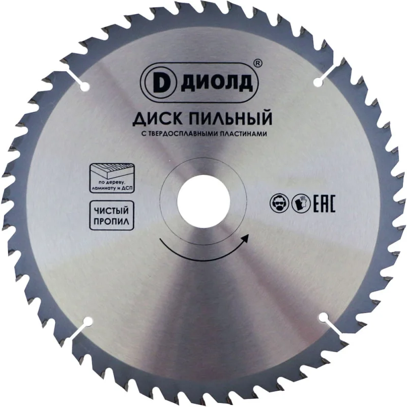 Диск пильный по дереву (160х20 мм; 48T) ДИОЛД 90061016