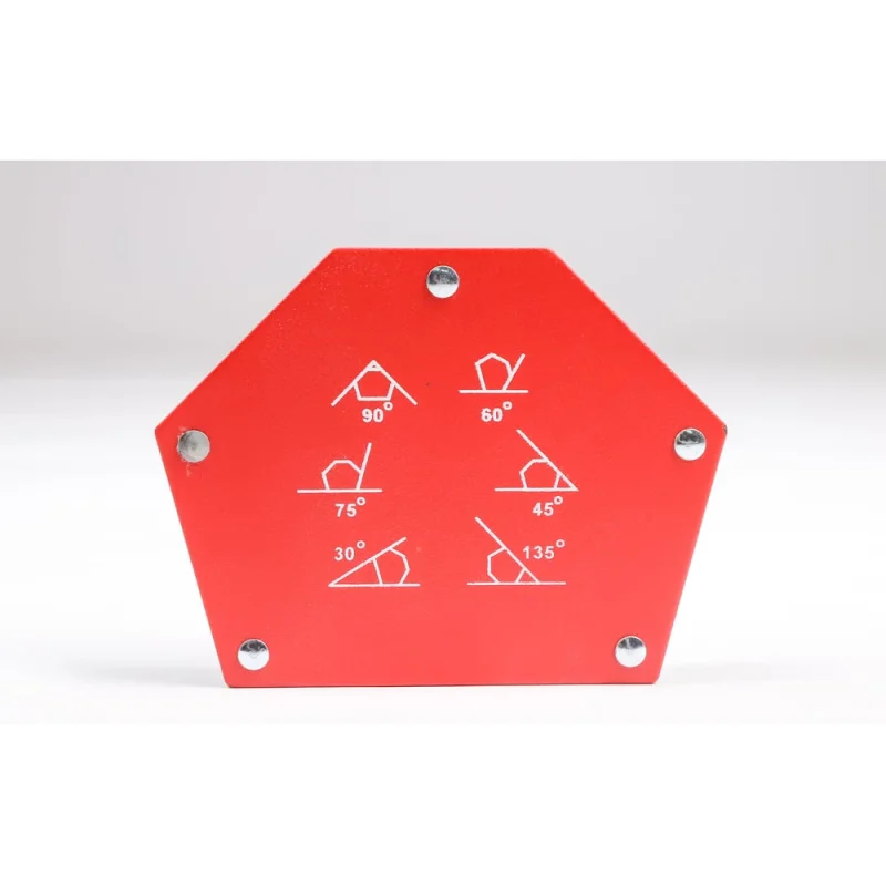 Угольник магнитный шестигранный PLAZWELD PWE75LBS, 33 кг (Welding magnet) PWE75LBSH