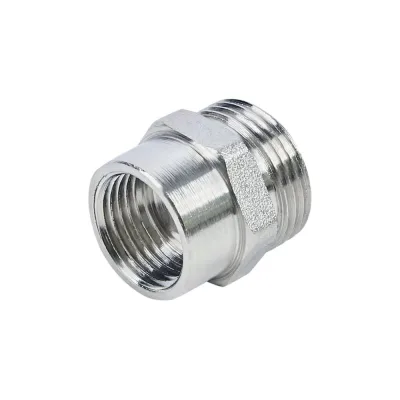 Переходной ниппель TITAN LOCK нержав. (AISI304), 3/8", НР BSP/ВР NPT, TL3/8RMBS-FNP-S