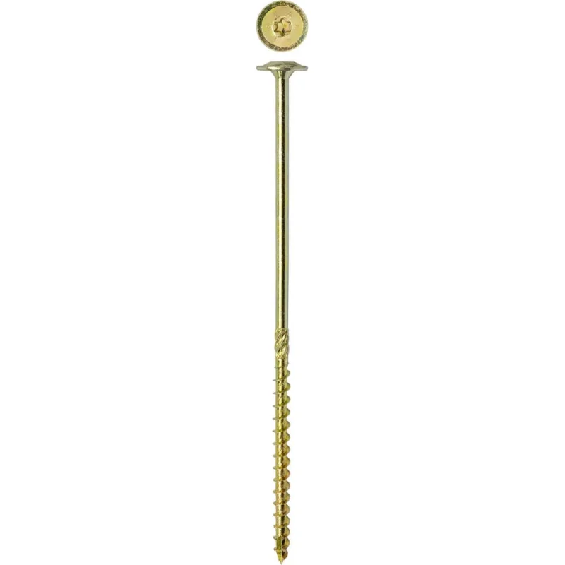 Конструкционный саморез Daxmer с прессшайбой, TORX 8x240 мм, 50 шт. 00-00468457