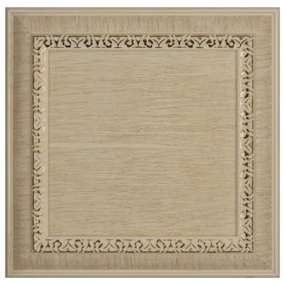 Соединительный элемент Cosca Decor D25-6 интерьерный багет, дуб беленый, 250x250 мм СПБ016884