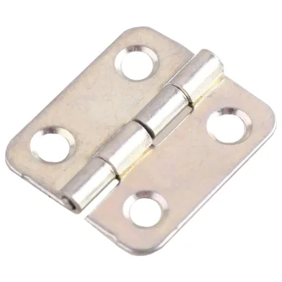 Петля карточная 23 Болта 22x24 мм, мебельная, дверная, ОЦ, 4 шт. 91545ф4