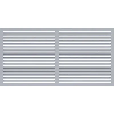 Экран радиаторный ERA ПР фланец 600x600 мм, пластик Gray П6060Р серый