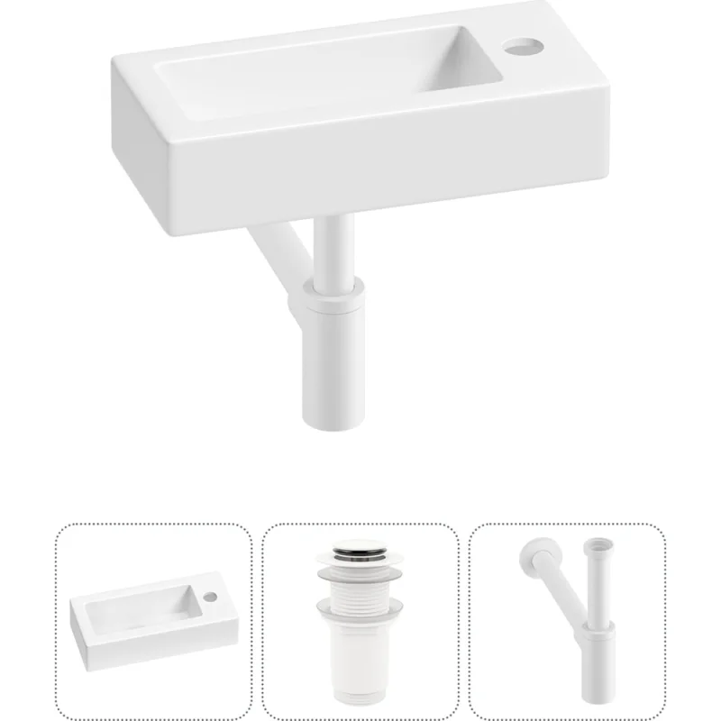 ΠΠΎΠΌΠΏΠ»Π΅ΠΊΡ Wellsee 3 Π² 1 Lavinia Boho Bathroom Sink Π½Π°ΠΊΠ»Π°Π΄Π½Π°Ρ/ΠΏΠΎΠ΄Π²Π΅ΡΠ½Π°Ρ ΡΠ°ΠΊΠΎΠ²ΠΈΠ½Π° 37x18 ΡΠΌ 20215860R