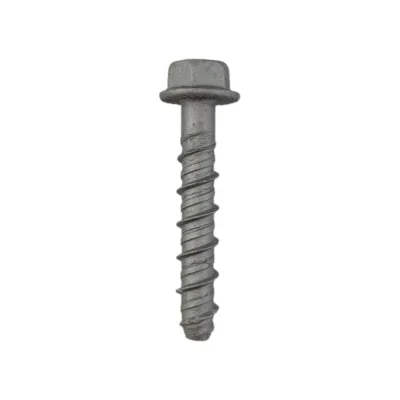 Шуруп для бетона Rusconnect PBW 06040 6x40 мм 7,5x40 мм, шестигранная головка с прессшайбой 100 шт. RUSPERT 2 серые 710604