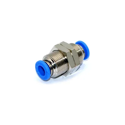 Фитинг пневматический цанговый прямой HIMPT PMM 4 00-00014093