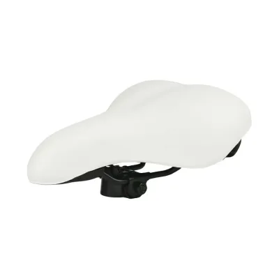 Седло JOY KIE KS-9056 MTB 260х205 мм, 760 гр, белое H000017452