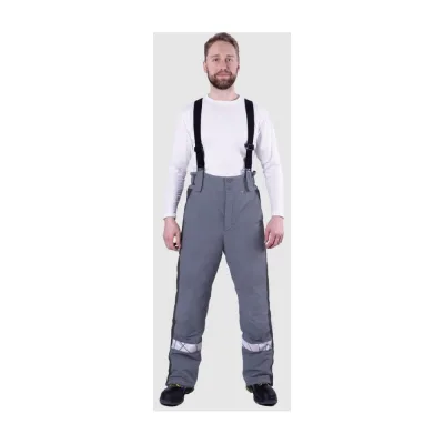 Брюки Iform ХАЙ-ТЕК SAFETY зимние, серый-черный (128-132, 182-188), шт, Брю 217/128/182