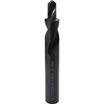 Комбинированное сверло-зенкер по металлу H-Tools 180гр., M6, 6,6/11мм, HSS-G VAP PRO 102629HT