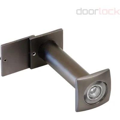 Глазок Doorlock DL VA16S/70-130mm/180 GR графит, квадратный 74220