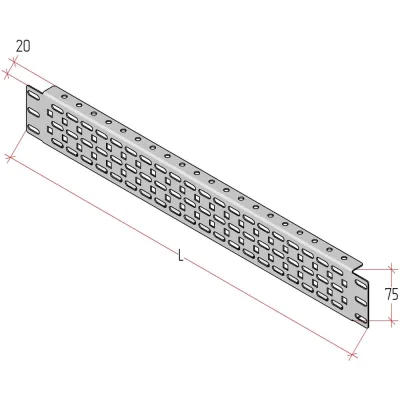 Швеллер MULTICOLOR ML75(600) (ШхВ) Sоц 1,5 мм MLT.UMK.SML.600.75