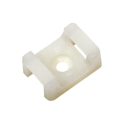 Площадка IEK ПМ 22x16x5мм под винт белая (100шт) UHP33-22-16-5-100-K01