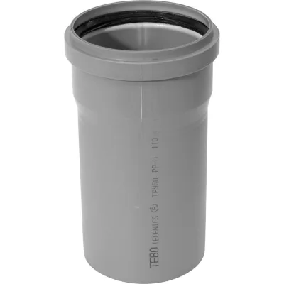 ПП Труба внутренней канализации TEBO 110x2,7x250 мм 013010126