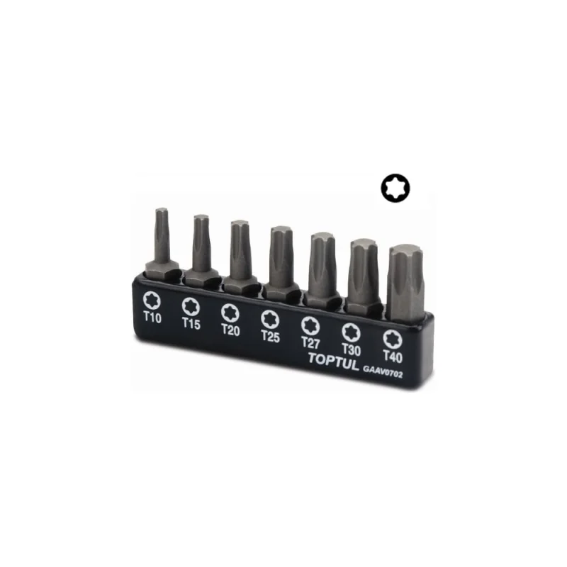 ΠΠ°Π±ΠΎΡ Π±ΠΈΡ TORX Π’10-Π’40, 7 ΡΡ TOPTUL GAAV0702