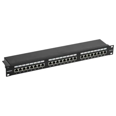 Патч-панель GENERICA 1U кат. 5Е FTP 24 порта Krone PP24-1UC5EF-K05-G