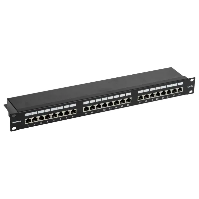 ΠΠ°ΡΡ-ΠΏΠ°Π½Π΅Π»Ρ GENERICA 1U ΠΊΠ°Ρ. 5Π FTP 24 ΠΏΠΎΡΡΠ° Krone PP24-1UC5EF-K05-G
