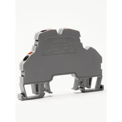 Клемма пружинная Onka OPK-C 2,5, 2,5 кв мм (серый), 2 уровня 1020379