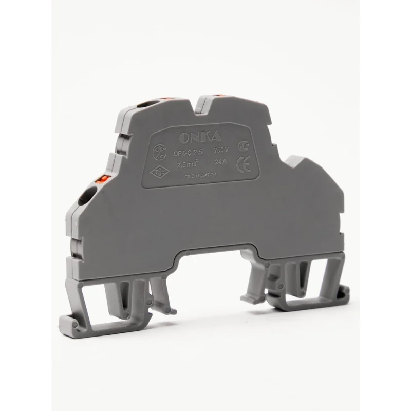 Клемма пружинная Onka OPK-C 2,5, 2,5 кв мм (серый), 2 уровня 1020379