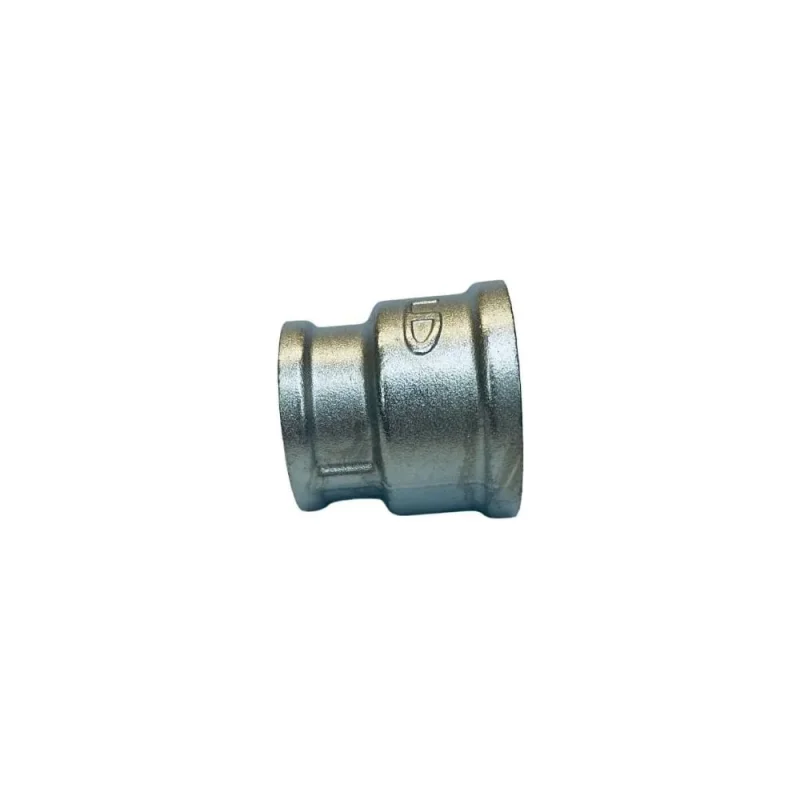 Муфта переходная LD PRIDE DN40х32 (1 1/2"ВР х 1 1/4"ВР) латунь никель с биркой LD.67.526.40х32