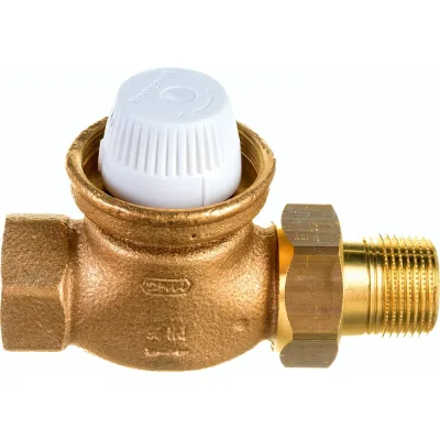 Вентиль для радиатора Honeywell Home 3/4 прямой, под термоголовку, KVS=5.0, бронза V2050DH020