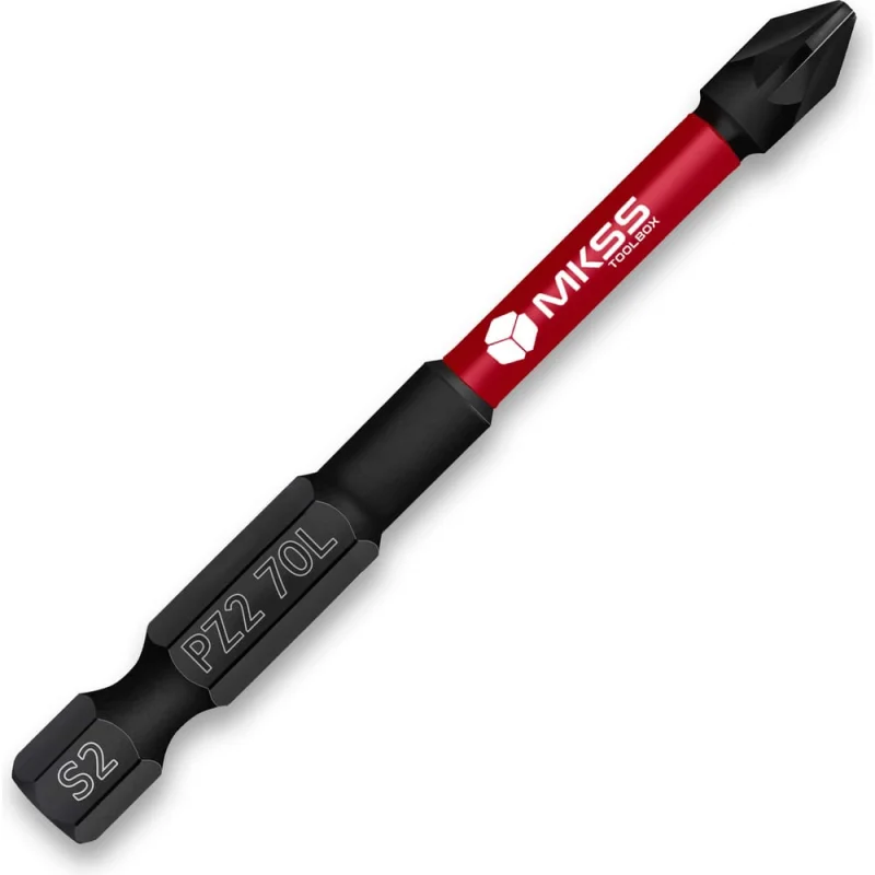 Бита торсионная магнитная MKSS Toolbox PZ2, 70мм (10 шт) MK3045