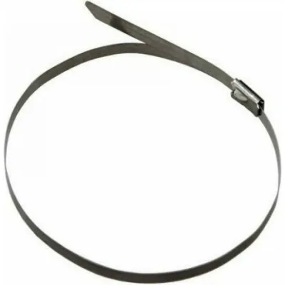 Стальной хомут General Lighting Systems GNC-79-350-S 7.9x350 мм, сталь 304 с напылением, 50 шт. 475380