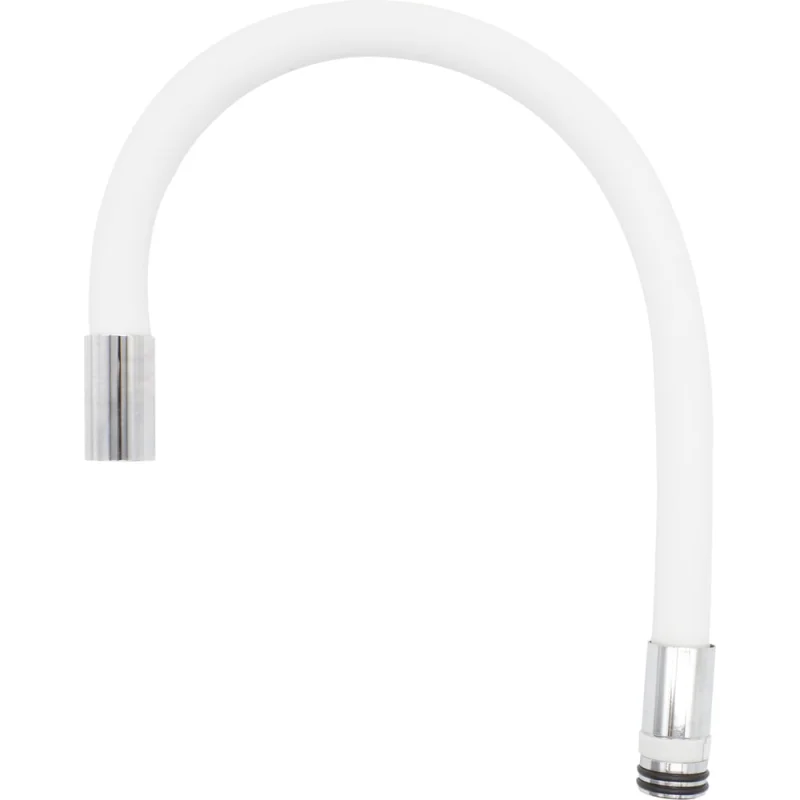 Излив для кухни Doron гибкий силиконовый, белый D55-WHITE (1/50) 016375