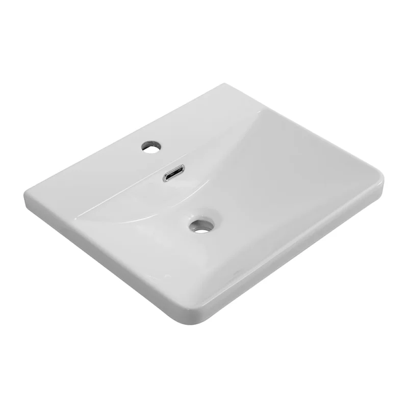 Керамическая раковина BelBagno 515x430x145 BB-8076-3-50