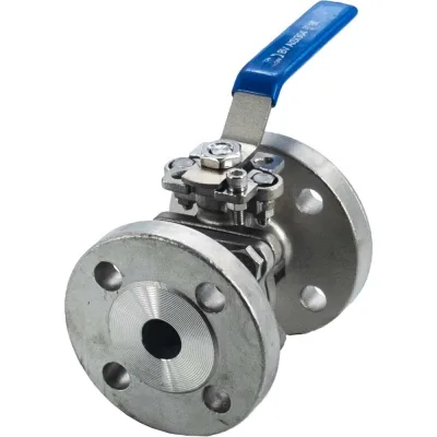 Кран шаровый фланцевый под привод нержавеющий NEWKEY (2PC), AISI304 DN20 (3/4"), (CF8), PN16 NK-BFtp(2PC)20/4