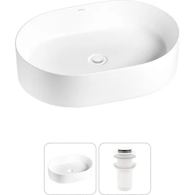Набор Wellsee 2 в 1 Belle Spa накладная раковина 50x37 см 20212508R