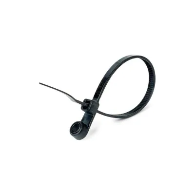 Кабельная стяжка HLT 3,5x150 чёр. (под винт) (уп./100шт) 084-07-049