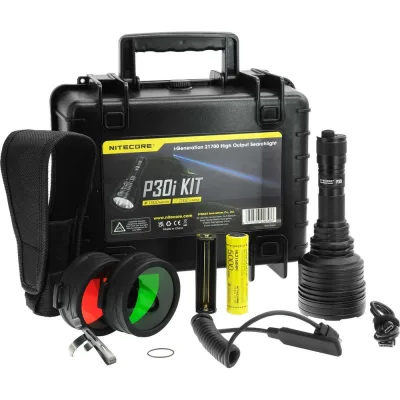 Охотничий набор NITECORE P30i HUNTING KIT CREE XHP35 HI 2000 люмен 100 часов 1000 метров 20605