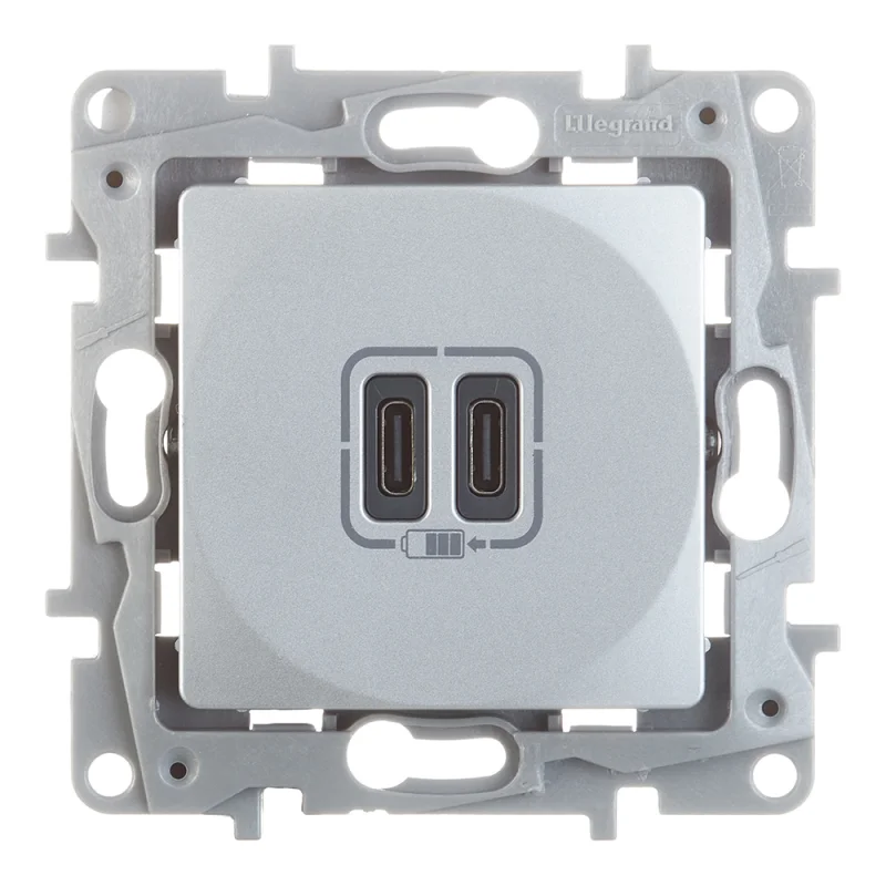 Π ΠΎΠ·Π΅ΡΠΊΠ° USB Legrand Etika Π²ΡΡΡΠ°ΠΈΠ²Π°Π΅ΠΌΠ°Ρ Π°Π»ΡΠΌΠΈΠ½ΠΈΠΉ 2Ρ
USB Type-C (672435)