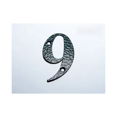 Цифра дверная Крепстор №9-110 мм, черный матовый, 1 шт. 4665317040970
