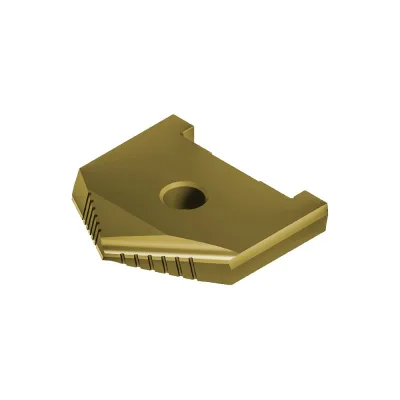 Сверло перовое (пластина) 33 Р6М5 по металлу TiN 2000-1215 ГОСТ 25526-82 Beltools ri.157.234