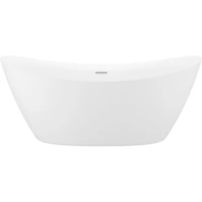 Отдельностоящая акриловая ванна Wellsee Carefree Dove 168x73 см, в наборе 4 в 1 23290101R