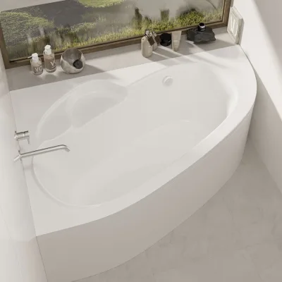 Ванна ALBA SPA Katrina асимметричная, левая, 150x100 ВАС027030Л100